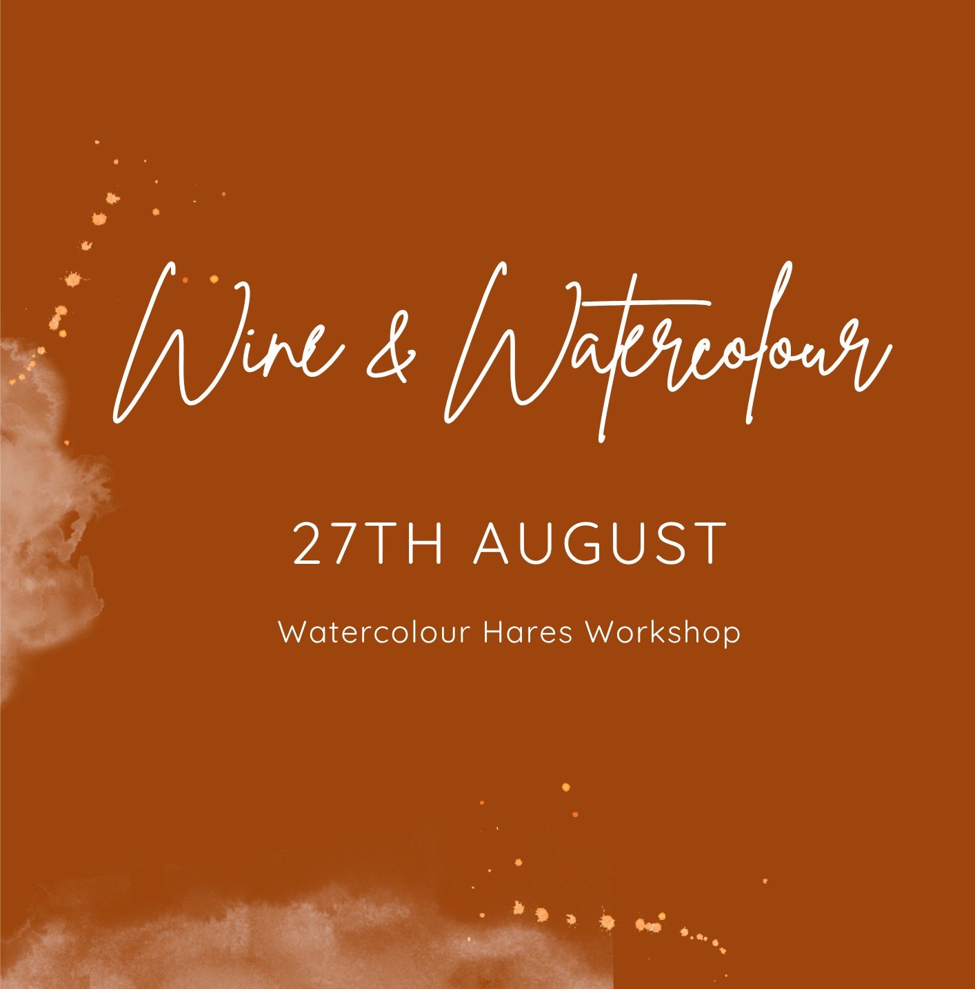 Wine & Watercolour 27th August